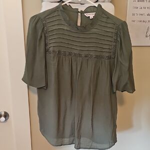 Nanette Sage Green Women's Blouse
